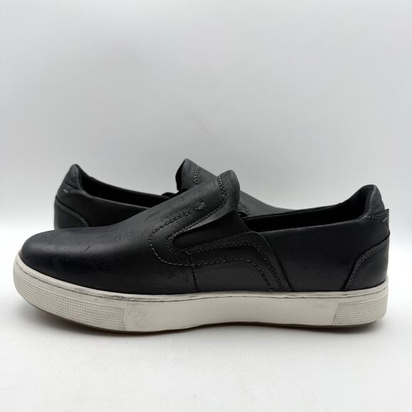 Propet Mens Kedrick Sneakers US 9.5 EEE Black White Leather Slip On NWOB main image 11